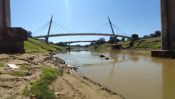 Com quase 1,50 metro, nivel do Rio Acre diminui sete centímetros nas últimas 24 horas na Capital